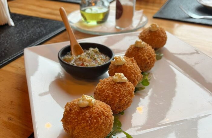 Crocante de Chupe de Mariscos